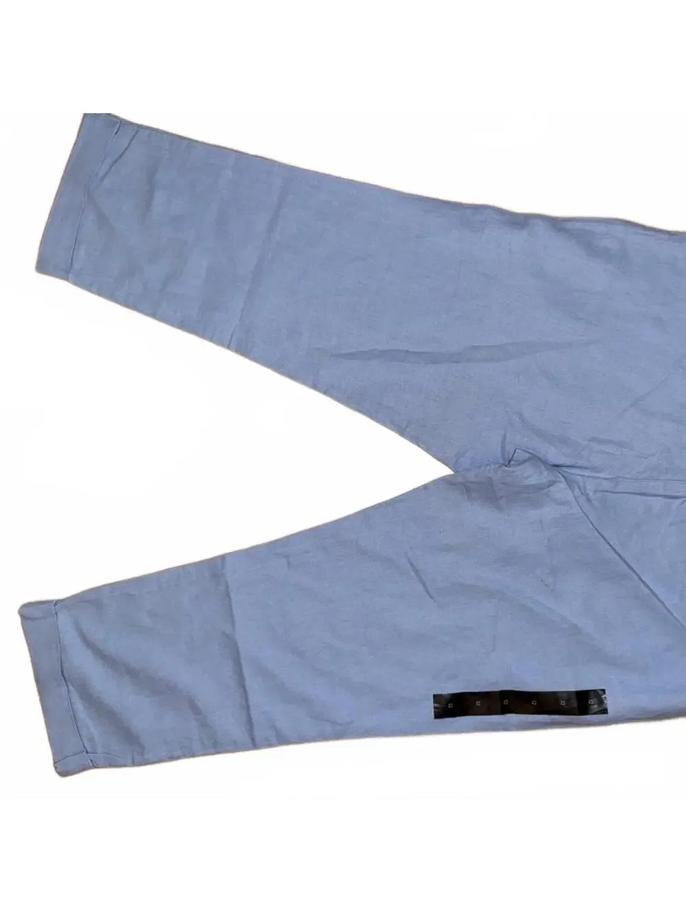 Banana Republic Women's Blue linen dress pant sz 12 preppy cottage office